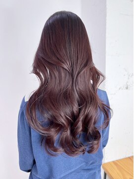 アルバム 新宿(ALBUM SHINJUKU) 美髪くびれヘア韓国ヘア顔周りレイヤーロング_ba539431