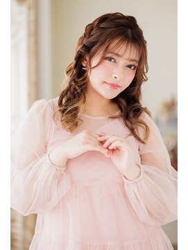 シャルメ 池袋(CHARMER) ふんわり編みたらしスタイル♪