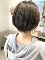 アース モード 新小岩店(EARTH/M)&nbsp;丸みショート×グレージュカラー