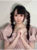 ツイン四つ編み丸型の編み下ろしvol1.0
