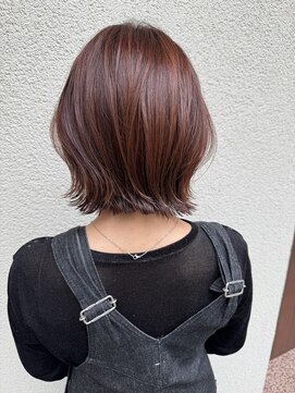 エルサフィロ ヨドヤバシ(el zafiro yodoyabashi) 外ハネ/暖色カラー/20代30代40代50代60代