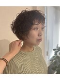 ショートボブパーマ