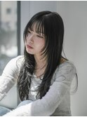レイヤーカット／ナチュラル／モテ髪/銀座/ロングレイヤー