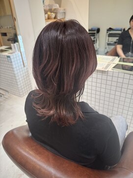 ファスナーグランデ(fustener grande) ライラック × スモーキーアンバー