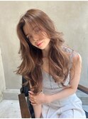 Aimee 町田 おすすめ ハニーベージュ×ロングレイヤー