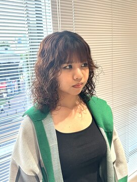 シアン 大須店(CYAN.) ストレート履歴にハードパーマ