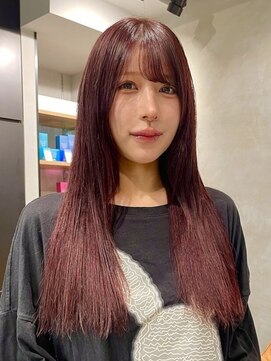 シャルムバイケンジ(Charm.by KENJE) 30代40代50代外ハネミディアムレイヤー髪質改善酸性ストレート