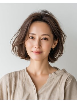 40代からの美容室「bifino Rilune」ヘアカタログ