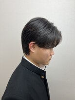 ステージ(STAGE)&nbsp;センターパート　ニュアンスパーマ　本厚木