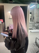 ペレ 栄 アネックス(PELE栄ANNEX)&nbsp;クラゲヘアー/小顔に見せるヘア/ココアベージュ/栄