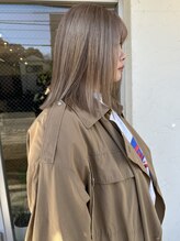 サビィ(Sabby)&nbsp;ブラウンベージュ/ダブルカラー/ブリーチ/氏川洸希しほ