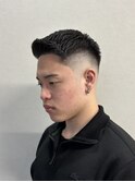 スキンフェード×フェザーアップ