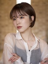 ピークアブー アヴェダ アトレ恵比寿(PEEK-A-BOO AVEDA)&nbsp;人可愛いボブ/ショートボブ/前髪ありボブ/丸みボブ/王道ボブ