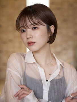 ピークアブー アヴェダ アトレ恵比寿(PEEK-A-BOO AVEDA) 人可愛いボブ/ショートボブ/前髪ありボブ/丸みボブ/王道ボブ