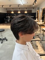 シーフ 千葉(Cyf)&nbsp;ダウンパーマ/センターパート/ニュアンスパーマ/韓国/橋本修杜