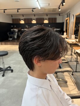 シーフ 千葉(Cyf) ダウンパーマ/センターパート/ニュアンスパーマ/韓国/橋本修杜