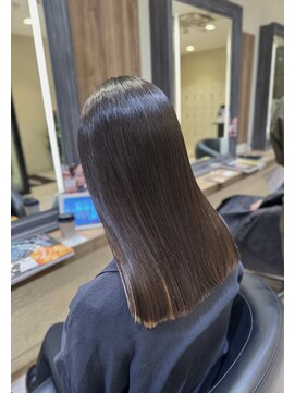 ケンジ 横須賀中央(KENJE) リタッチで繋げる縮毛矯正