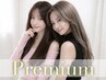 【Premium】カット+ケアリタッチカラー+超音波ハホニコ8stepTR(池袋髪質改善)