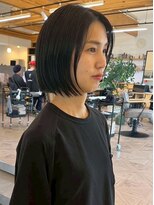 サクヘアー(39 hair) 【177.ブローだけでまとまる♪切りっぱなしボブ】