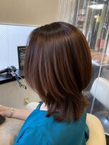 ヘアーサロン ノルテ(Hair Salon NORTE)&nbsp;くびれミディアムレイヤー