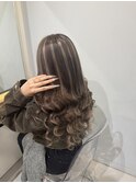 ★オリーブグレージュ×エクステバレイヤージュ★