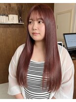 零秒女髪 千里丘店&nbsp;髪質改善で叶える上品な艶ロングヘアカラー艶髪美髪艶カラー艶感