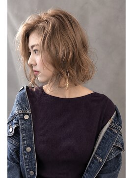 ピース バイ シータ(PEACE by CITA) 【KENJI】骨格ナチュラルはラフなボブが似合う
