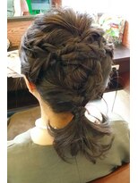 ロックザボート&nbsp;編み込み