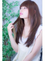 ミシェリー(misherry)&nbsp;♪misherry♪　サラサラセミウェット小顔ストレート♪