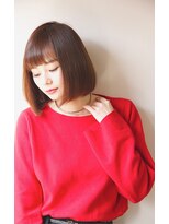 タグ(#tag) #パッツリボブ