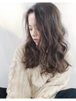 ヴィジョン(VISION)&nbsp;【VISION】ハイライトグレージュ無造作ウェーブ