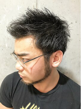 ラグシス ザ バックルーム(LUXIS THE BACK ROOM) 黒髪ワイルドショート［立川/メンズ］