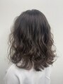フレーム ヘア ルーム 天王寺駅前店(FRAME hair room) ブルーベース。アッシュ×グレーで肌に合う透明感溢れるカラー