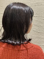 リトル アイズミ バイ ヴィーヴル(little aizumi by BIVRE)&nbsp;【little鈴江】切りっぱなし×透け感暗髪