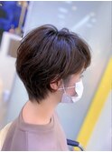 丸みショート☆パーマ編