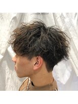 ザ サードヘアー 津田沼 (THE 3rd HAIR)&nbsp;波ウェーブパーマ　刈り上げマッシュ