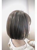 【大人可愛いインナーカラー】ワンカールが可愛いボブスタイル