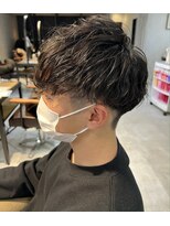 リコ ヘアアンドリラクゼーション 名駅店(LICO HAIR＆RELAXATION)&nbsp;マッシュスパイラルパーマヘア　名古屋駅/名駅/メンズ