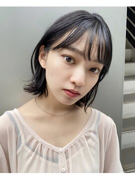 エマ ギンザ(EMMA GINZA) 小顔見せワンサイドボブ