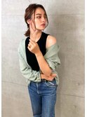 20代・30代・40代似合う小顔ヘアアレンジ♪