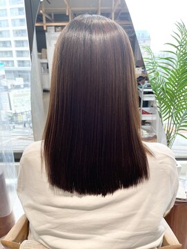 ユミリーバイルコル(umily by RuCOR.) 『美髪縮毛矯正』ナチュラルつやストレート