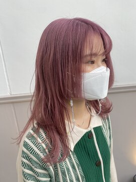 リズ 都島店(Lis) 姫カット☆ピンクカラー