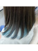 インナーカラー/イヤリングカラー/ポイントブリーチ