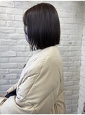 切りっぱなしボブ