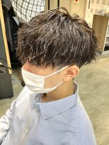 フィフス 名駅(fifth) 波巻きスパイラルパーマツーブロックツイストスパイラルパーマ