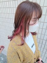ベール(BALE) インナーカラー　チェリーピンク【尾野恭平】