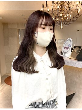 ソワンドブレスセルン 心斎橋(soin de brace cerne) ピンクブラウン×ベージュ