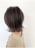 外ハネ×バレイヤージュ