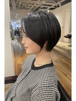 アンドリルム 梅田(&Lillme) 上品なマッシュショート【97hair】