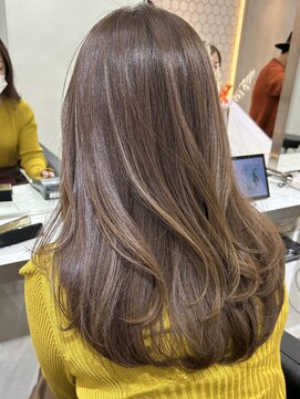 ヴィオットバイサロン(Viot by Salon) 【片山】前髪マチルダボブピンクベージュツヤ髪